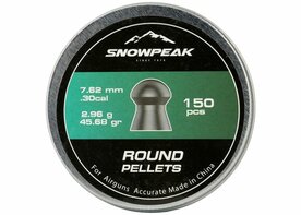 Snowpeak Domed Luchtdrukkogels 45,68gr / 7,62mm (150)