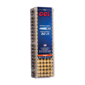 CCI Clean-22 Subsonic .22LR 40gr RN (50)