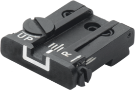 LPA Adjustable Rear Sight Glock 17 / 19 / 20 / 21 / 23 / 25 / 26 / 27 / 29 / 30 / 31 / 32