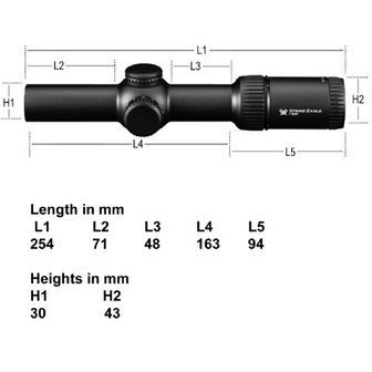 Vortex Strike Eagle 1-8x24mm