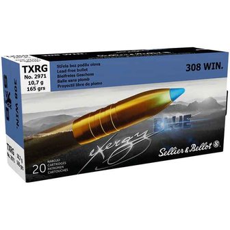 Sellier &amp; Bellot TXRG 165gr  .308 Win (20 rounds)