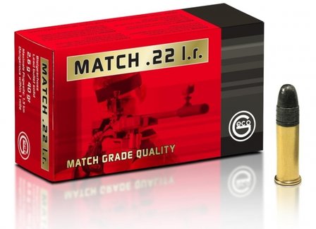 Geco Match .22LR 40gr RN (50 rounds)