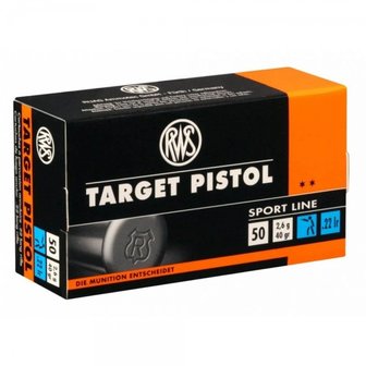 RWS Target Pistol .22LR RN (50)