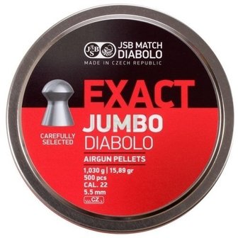 JSB Diabolo Jumbo Exact Heavy 5,52mm Bigbox
