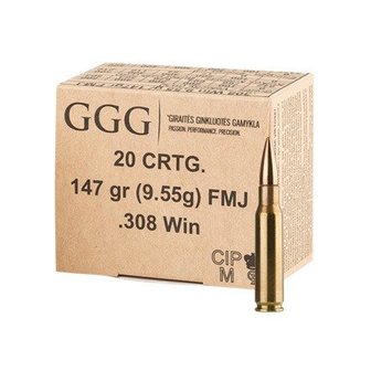 GGG FMJ 147grn .308Win (20 rounds)