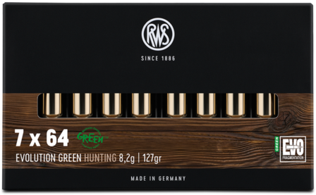 RWS Evo Green 127gr  7x64mm (20 rounds)