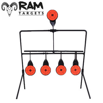 5-Plate Resetable Spinner Target