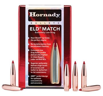 Hornady bullets 30 Cal .308 195gr ELD&reg; Match