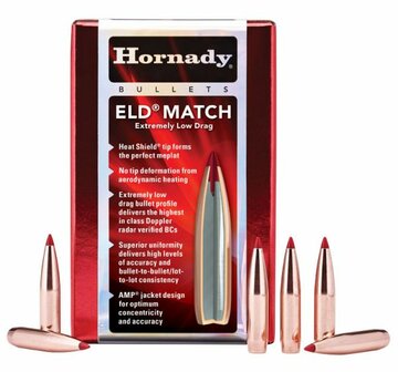 Hornady bullets 30 Cal .308 155gr ELD&reg; Match