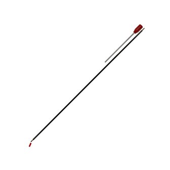 Dewey 2-piece cleaningrod 132cm  (.27&gt;)