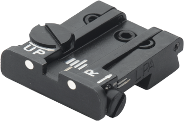 LPA Adjustable Rear Sight Beretta 92F / 98F / M9 / 96 (dots)