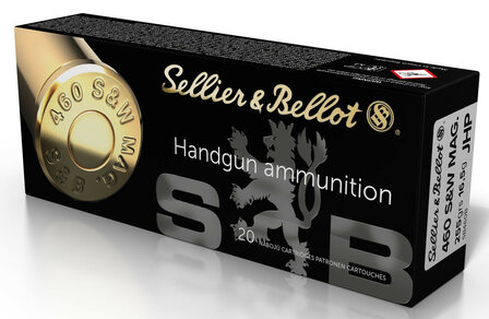 Sellier&amp;Bellot .460 S&amp;W Magnum JHP 255gr (20)