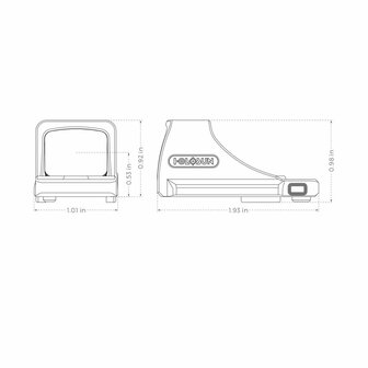 Holosun SCS VP9-GR Reflex Sight H&amp;K VP9 / SFP9 OR
