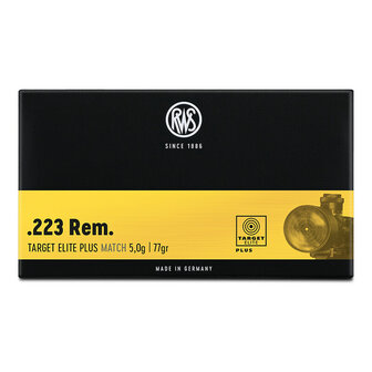 RWS Target Elite Plus .223 Rem Match 77gr (20)
