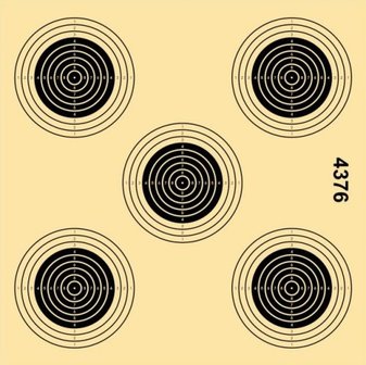 Airgun Target 14x14cm