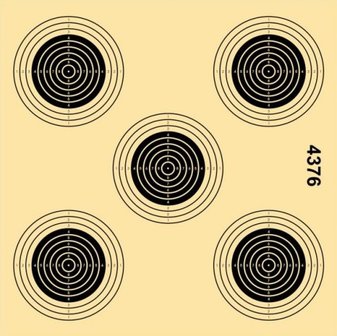 Airgun Target 14x14cm