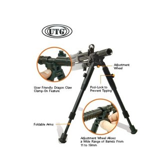 UTG Bipod Clamp-On Hoog