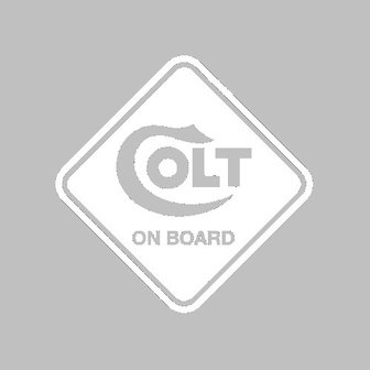 Decal &quot;Colt on Board&quot;