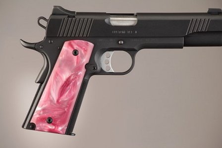 Hogue Parelmoereffect Grips Colt Govt. 1911