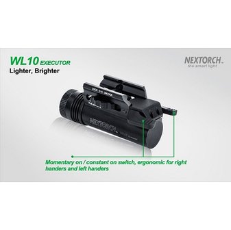 NexTorch WL10 Picatinny Gunlight