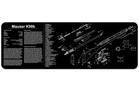 Gun Cleaning &amp; Repair Pad Mauser K98