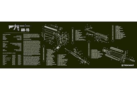 Gun Cleaning &amp; Repair Pad AR-15