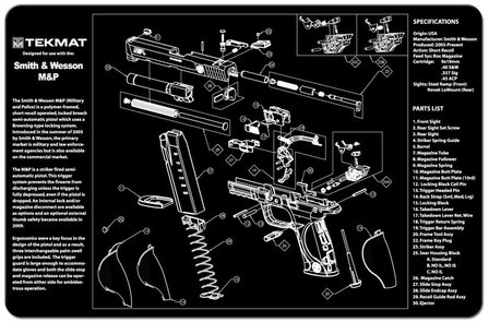 Onderleg Mat Smit &amp; Wesson M&amp;P