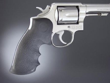 Hogue Rubber Fullsize Grip S&amp;W K/L Frame Revolver