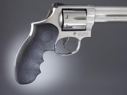 Hogue Rubber Fullsize Grip S&amp;W K/L Frame Revolver