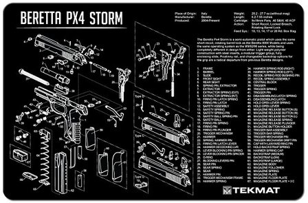 Onderleg Mat Beretta PX4