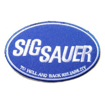 Patch Sig Sauer Ovaal