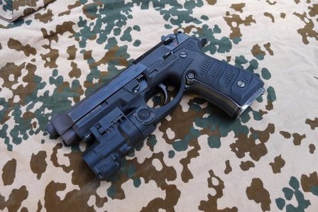 Re-Cover Grip &amp; Rail Beretta 92 / 96 / M9