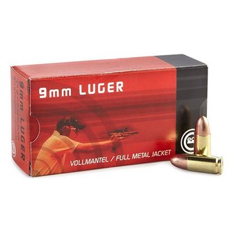 Geco 9mm Luger FMJ 124grn (50 stuks)