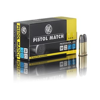 RWS Pistol Match .22LR RN (50)