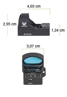 Vortex Razor 3moa Red Dot Reflex Sight