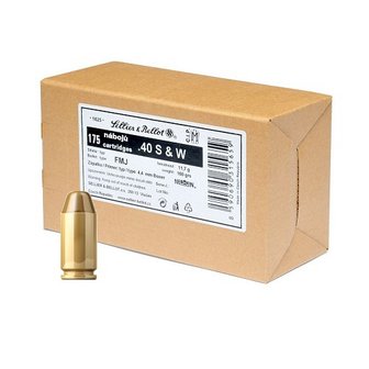 Sellier &amp; Bellot FMJ 180grn .40 S&amp;W (175 rnds)