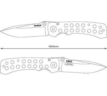 Ruger Folding Knife Go-N-Heavy Compact