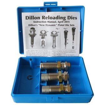 Dillon 3-Delige Carbide Matrijzen Set 9x19mm