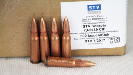 STV Scorpio 7,62x39 FMJ (500 stuks)