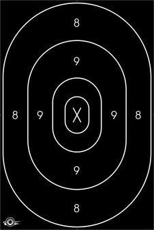 Center Target MP 31x46cm