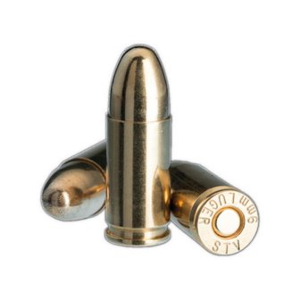 STV 9x19mm FMJ 124gr  (50 rounds)