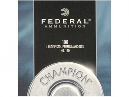 Federal Champion #150 Large Pistol Primers