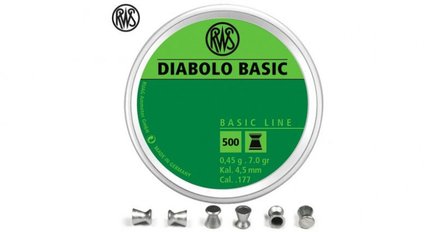 RWS Diabolo Basic 4,5mm