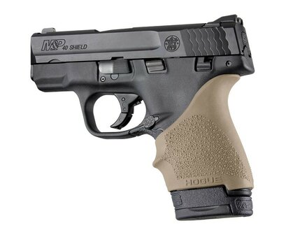 Hogue Grip Beavertail Sleeve S&amp;W M&amp;P Shield, Ruger LC9/EC9 FDE