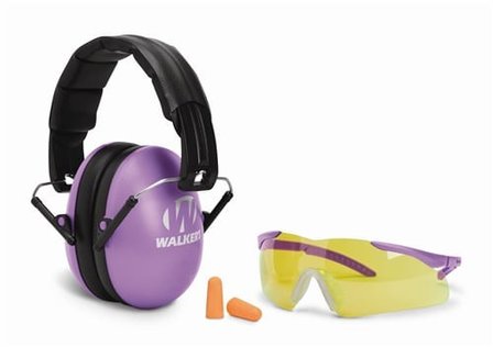Walker&#039;s Combo Kit Ear Muffs + Glasses