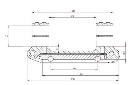 Era-Tac Picatinny Blokmontage met instelbare verkanting