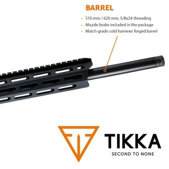 Tikka T3x TAC A1 .223 Rem 20&quot;