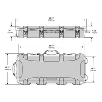 Nanuk 985 AR15 Geweerkoffer