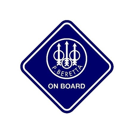 Sticker "Beretta on Board"