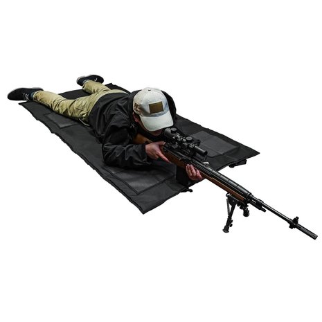 NC Star Roll Up Shooters Mat - Black